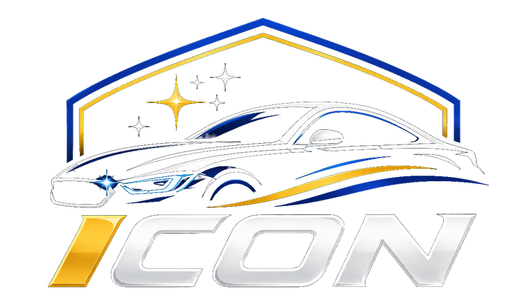 ICON Detailing logo — silhouette of a luxury coupe above the ICON wordmark